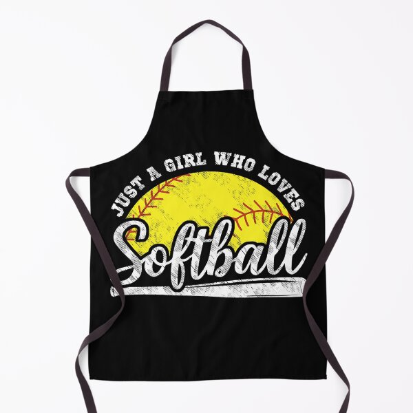 Item preview, Just A Girl Who Loves Softball - Bold Script Bat Design designed and sold by LashondaGreen89.