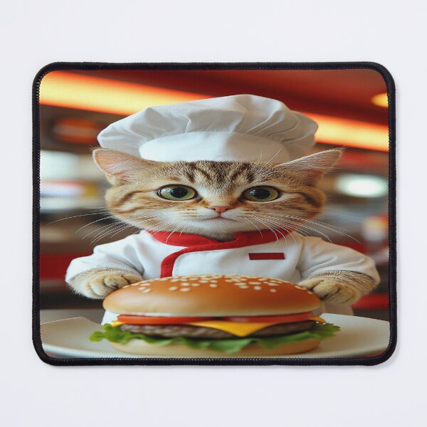 Item preview, Meowster Chef designed and sold by DinsignStudio.