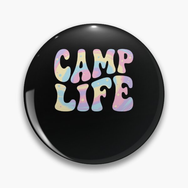 Item preview, Camping Summer for Girls Summer Camp Tie-Die designed and sold by AmparoBoyle.