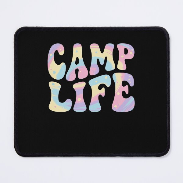 Item preview, Camping Summer for Girls Summer Camp Tie-Die designed and sold by AmparoBoyle.