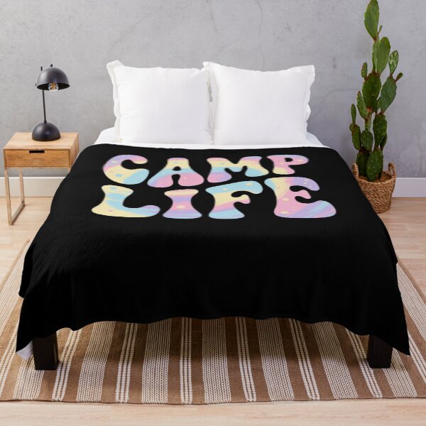 Item preview, Camping Summer for Girls Summer Camp Tie-Die designed and sold by AmparoBoyle.