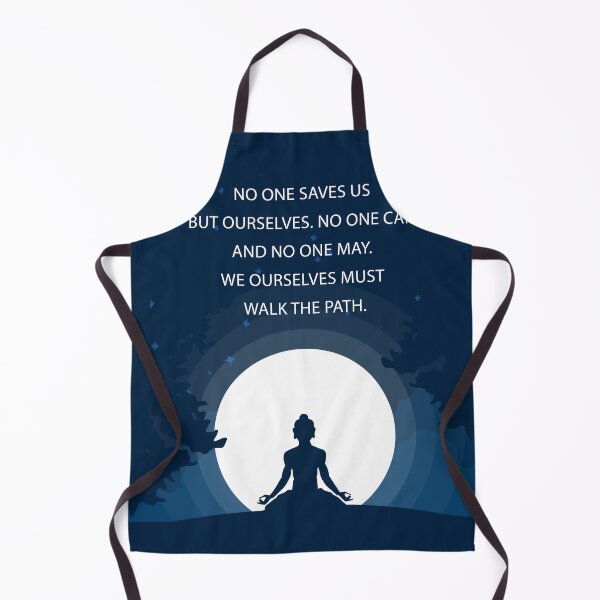 Item preview, Blue Buddha Quotes Motivational Inspirational Walk the Path Buddhism designed and sold by subarashii11.