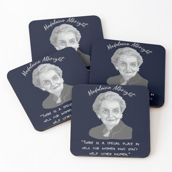 Item preview, Madeleine Albright Portrait and Quote (1) designed and sold by audreanneklein.