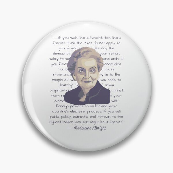 Item preview, Madeleine Albright Portrait and Quote designed and sold by audreanneklein.