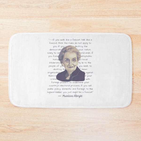 Item preview, Madeleine Albright Portrait and Quote designed and sold by audreanneklein.