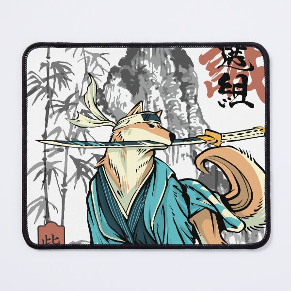 Item preview, Shiba Inu Shinsengumi | Samurai Dog Ukiyo-e Art designed and sold by LT Artwork.