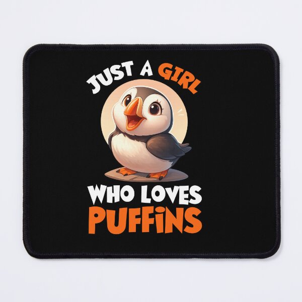 Item preview, Cute Puffin Lover Girl T-Shirt designed and sold by LashondaGreen89.