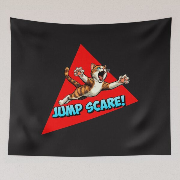 Item preview, Jump Scare Kitty designed and sold by Cats and Other Things.