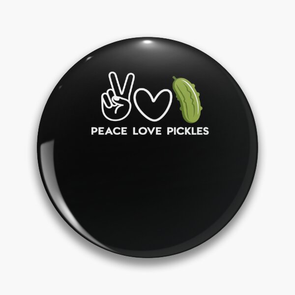 Item preview, Peace, Love Pickles Pickles Lover Food Lover designed and sold by AmparoBoyle.