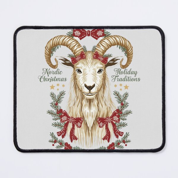 Item preview, Yule Goat Christmas Series – Nordic Holiday Folklore Collection designed and sold by Nordic Echo.