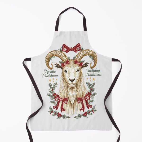 Item preview, Yule Goat Christmas Series – Nordic Holiday Folklore Collection designed and sold by Nordic Echo.