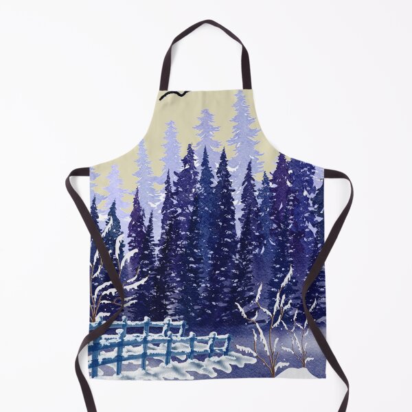 Item preview, Winter forest of blues designed and sold by andrasdesignssss.