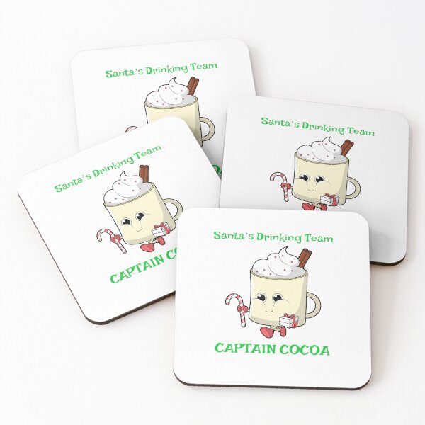 Item preview, Santa's Drinking Team ~~ Captain Cocoa designed and sold by SavvyVacationer.