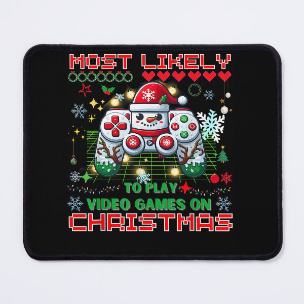 Item preview, Video Game Controller Christmas Santa Hat Gamer Boys designed and sold by Slenaimpaa.