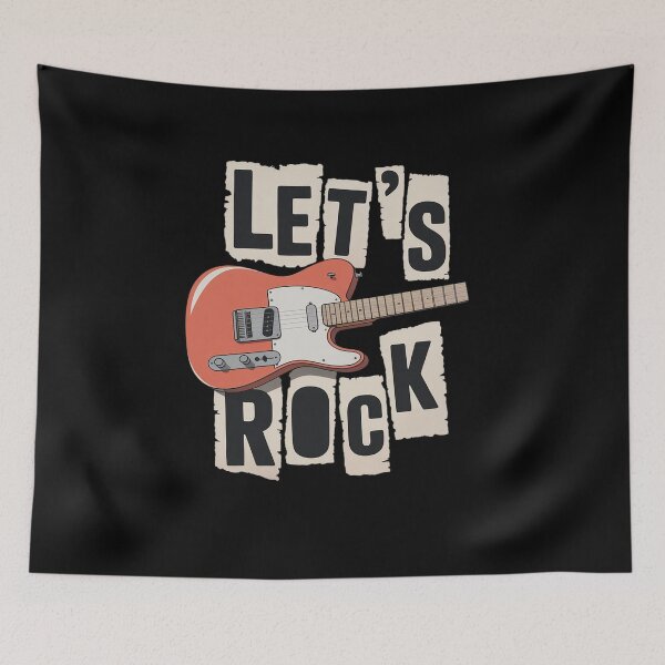 Item preview, Let's Rock Electric Guitar Music Lover Band Guitarist designed and sold by HaileyRobel.