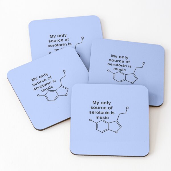 Item preview, Serotonin Music designed and sold by NeuroNotes.