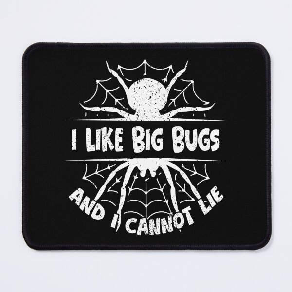 Item preview, I Like Big Bugs and I Cannot Lie – Funny Spider Web Design designed and sold by Dmetalx Art Apparel.