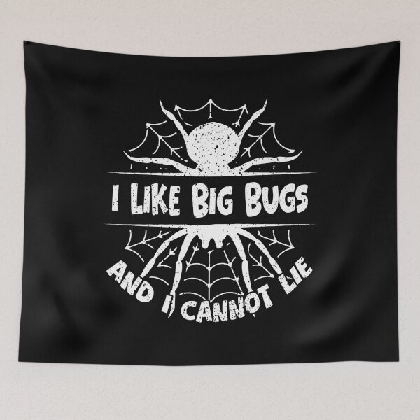 Item preview, I Like Big Bugs and I Cannot Lie – Funny Spider Web Design designed and sold by Dmetalx Art Apparel.