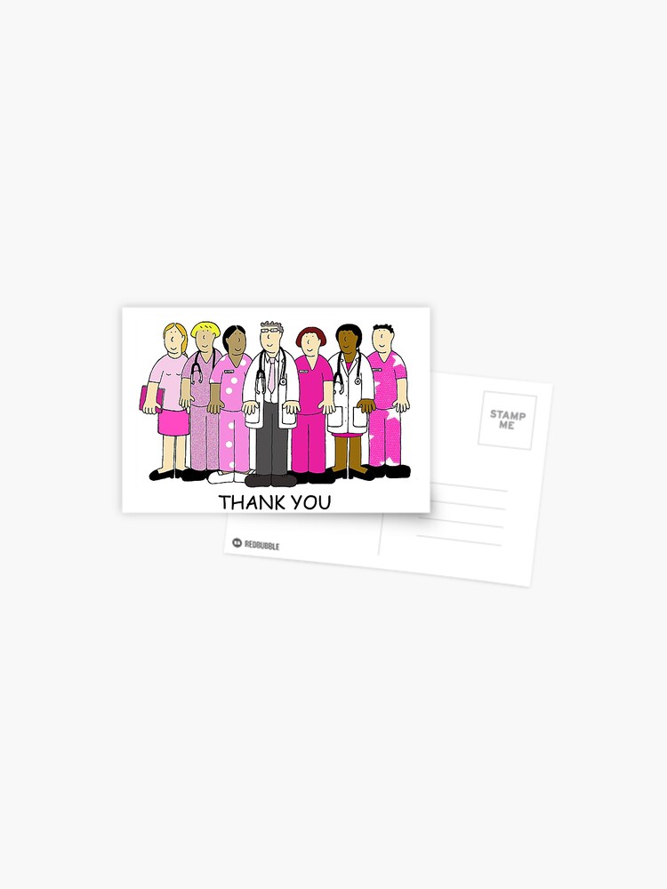 Thanks for Your Support Breast Cancer Bra Greeting Card for Sale by  KateTaylor