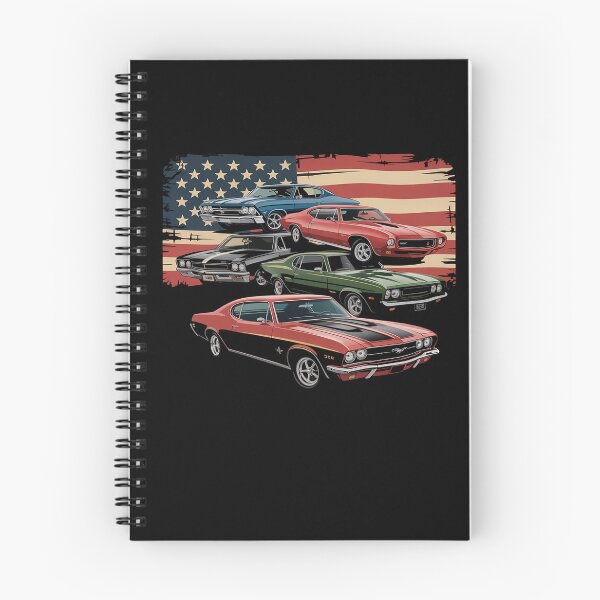 Item preview, Cars Muscle Car American Flag designed and sold by HaileyRobel.
