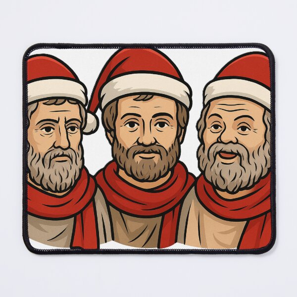 Item preview, Christmas philosophers designed and sold by Li. Images of everything.