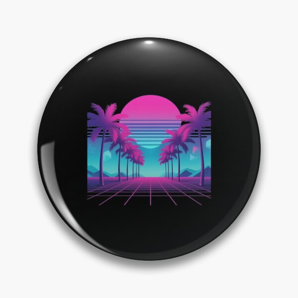 Item preview, 80s Vaporwave Aesthetic Palm Trees Sunset 90s designed and sold by AmparoBoyle.