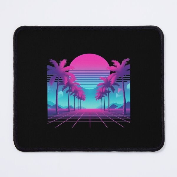 Item preview, 80s Vaporwave Aesthetic Palm Trees Sunset 90s designed and sold by AmparoBoyle.