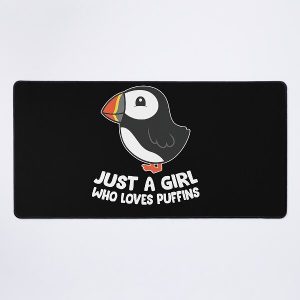 Item preview, Minimalist Puffin Girl T-Shirt designed and sold by TinaMDedrick.