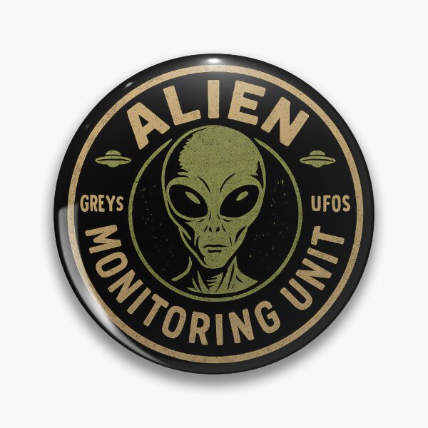Item preview, Alien Monitoring Unit Funny Myth UFO Alien Gear designed and sold by DynamicDesign.
