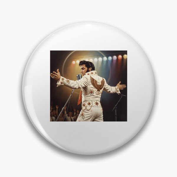 Item preview, viva las vegas elvis presley live portrait designed and sold by EdwardRichard21.