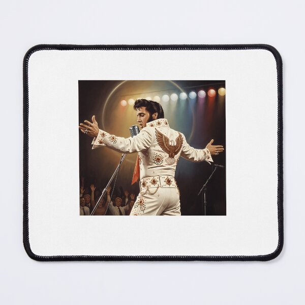 Item preview, viva las vegas elvis presley live portrait designed and sold by EdwardRichard21.
