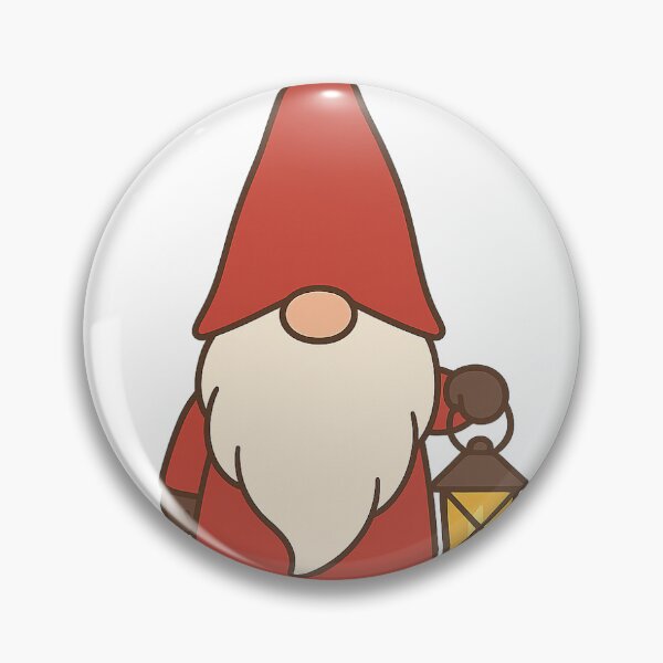 Item preview, Nordic Gnome with Lantern – Classic Red Hat designed and sold by BoarShop.