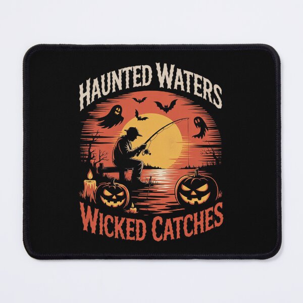 Item preview, Haunted Waters Wicked Cathes Halloween Fischerman Fishing designed and sold by MathisBellanger.