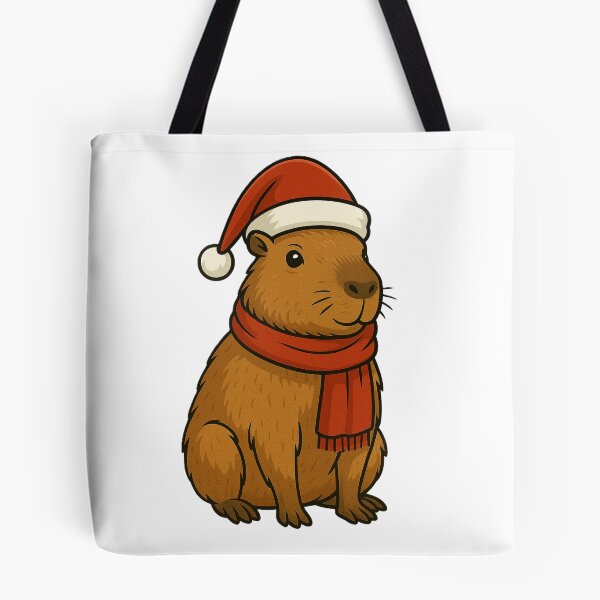 Artikelvorschau, Weihnachts-Capybara entworfen und verkauft von Lizandro  Serrano Pacheco.