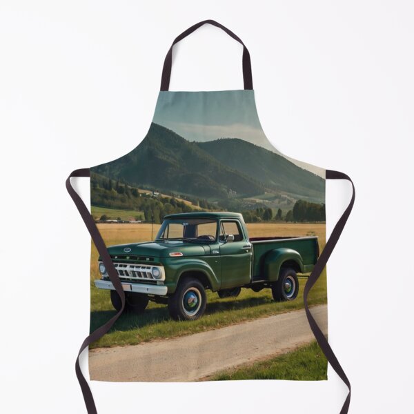 Item preview, Green Valley, Retro 1965 Ford Pickup by the Mountain Trail designed and sold by BlareBlare.