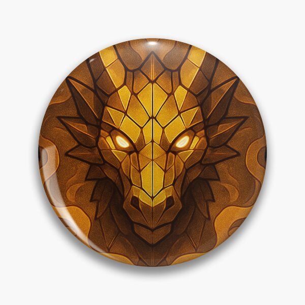 Item preview, Pyrite Dragon – Furnace of Worlds designed and sold by DreamMachine69.