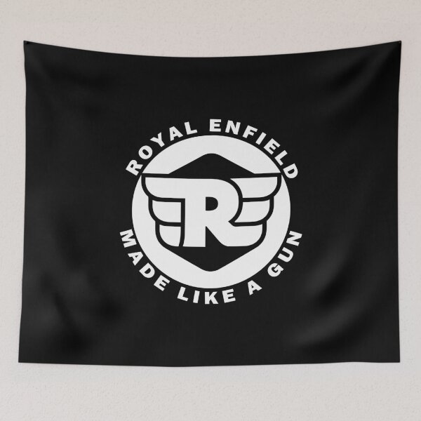 Item preview, simple white vintage royals enfield designed and sold by veloaxaline.