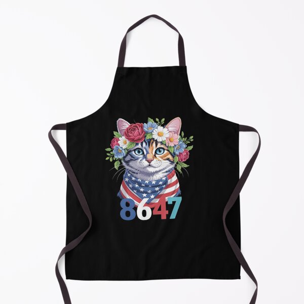 Item preview, 8647 Floral 86 47 Cat Lovers designed and sold by estellaken.
