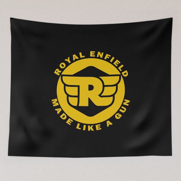 Item preview, simple yellow vintage royals enfield designed and sold by veloaxaline.