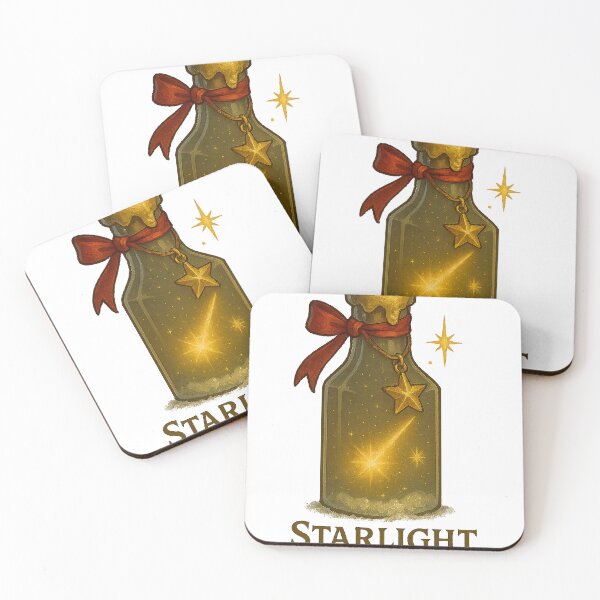 Item preview, Starlight Draught – Enchanted Winter Potion Sticker designed and sold by AlcheArtsStudio.