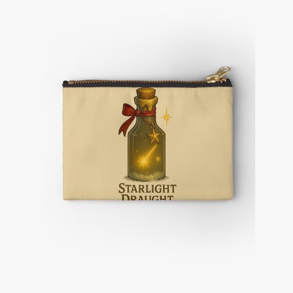 Item preview, Starlight Draught – Enchanted Winter Potion Sticker designed and sold by AlcheArtsStudio.