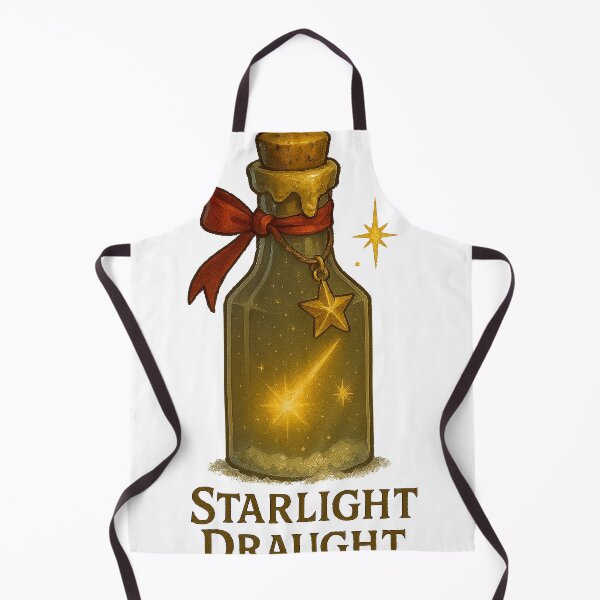 Item preview, Starlight Draught – Enchanted Winter Potion Sticker designed and sold by AlcheArtsStudio.