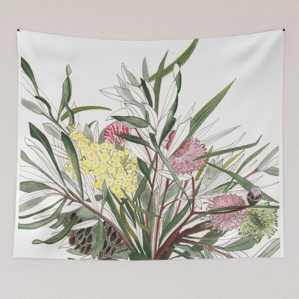 Item preview, Australian Native Flower Arrangement Bouquet designed and sold by blueidesign.