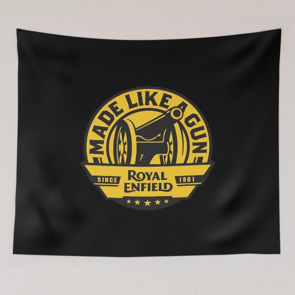 Item preview, old yellow vintage royals enfield designed and sold by veloaxaline.