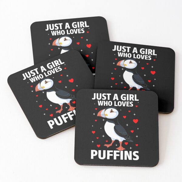 Item preview, Romantic Puffin Girl T-Shirt designed and sold by TinaMDedrick.