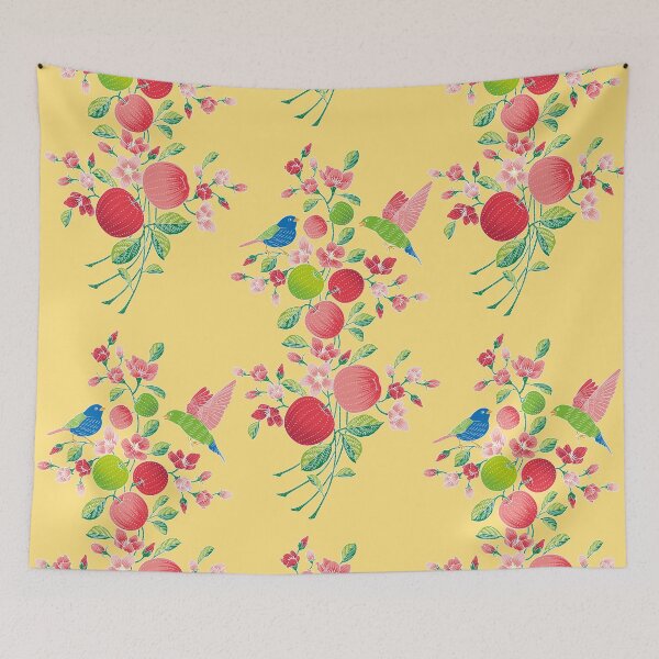 Item preview, Nyonya Batik of Apple Blossoms designed and sold by YoungLWorkshop.