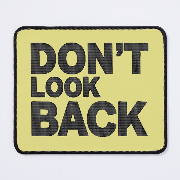 Item preview, Dont look back Blk-D designed and sold by UrbanPrts.