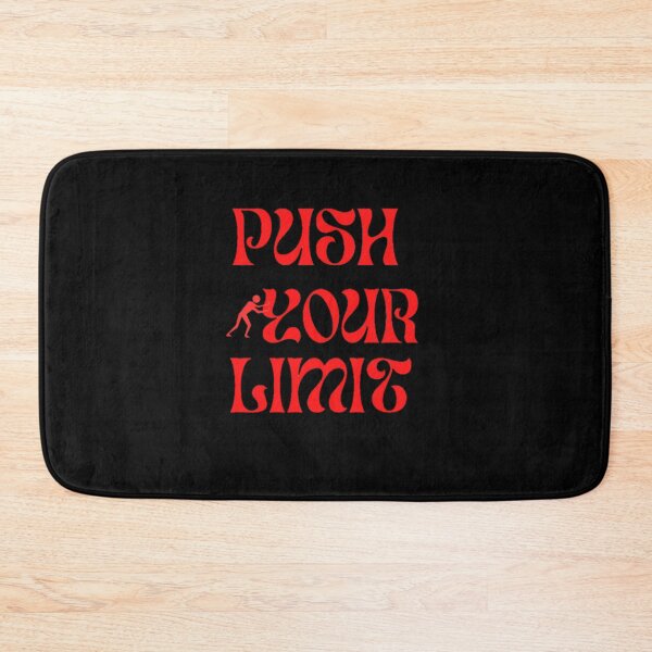 Item preview, Push Your Limit – Bold Motivational Typography Design designed and sold by IndianShopper.