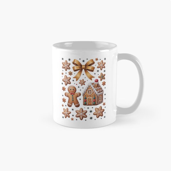 Item preview, Gingerbread Christmas Coquette Brushstroke Christmas Tis the Season Merry Christmas designed and sold by VENOM0RIOT.