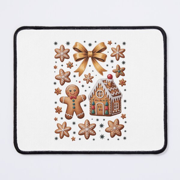 Item preview, Gingerbread Christmas Coquette Brushstroke Christmas Tis the Season Merry Christmas designed and sold by VENOM0RIOT.